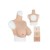Buste faux seins réaliste, dos ouvert