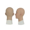 Masque féminin réaliste en silicone, tête pleine