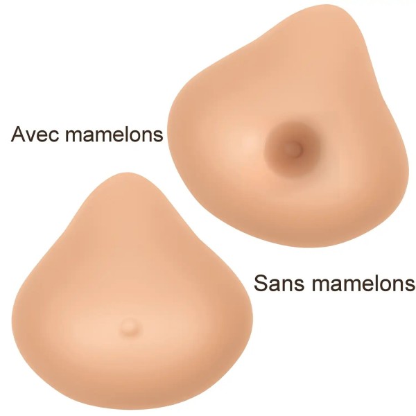 Prothèse seins silicone, Essential 1S, forme symétrique