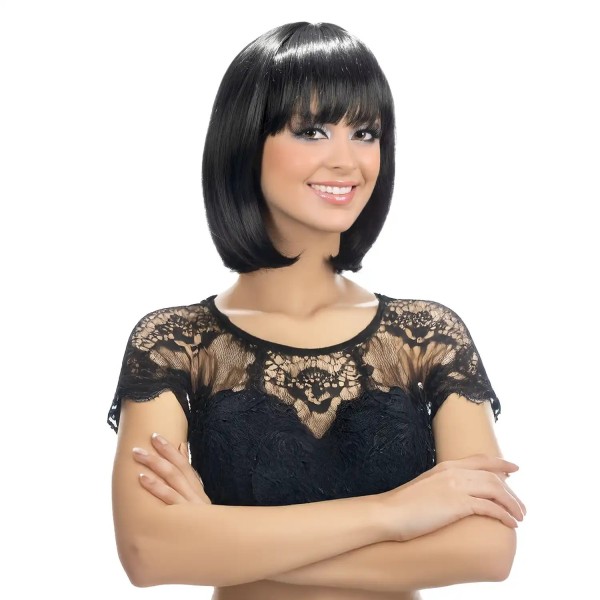 Perruque Camila brune