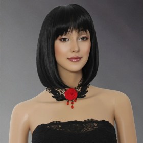 Perruque tendance, coupe au carré