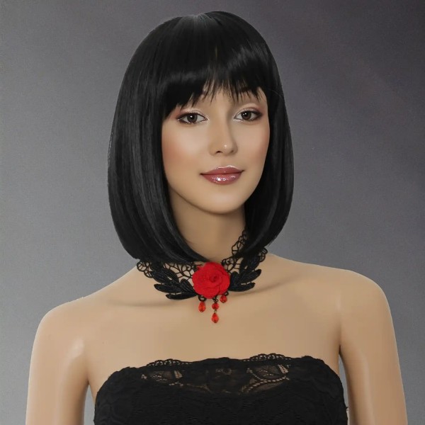 Perruque tendance, coupe au carré