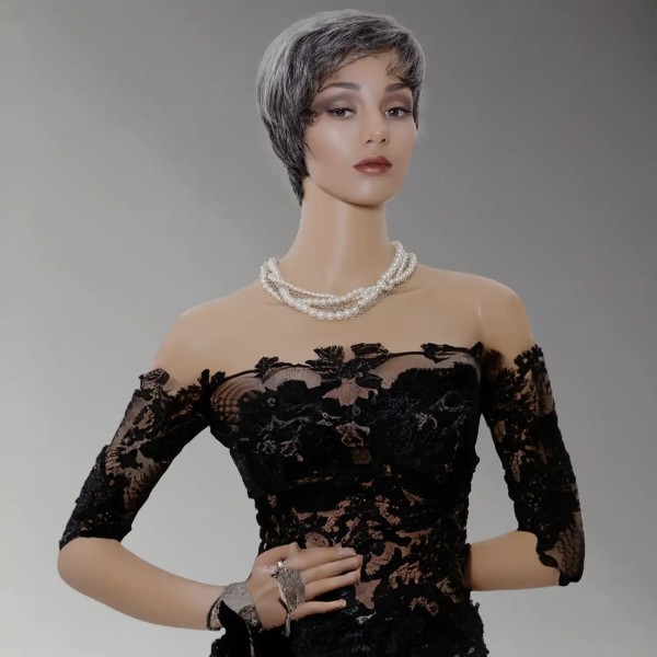 Perruque courte, une coupe moderne originale