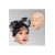 Masque en silicone tête pleine, visage réaliste