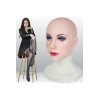 Masque réaliste en silicone tête pleine ou demi-tête, avec maquillage