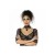 Ras de cou gothique dentelle et strass rouge