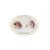 Boucles d'oreilles clips multicolore, pierres de synthèse