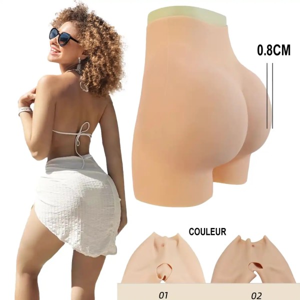 Panty fesses hanches taille haute, pour rehausser les fesses