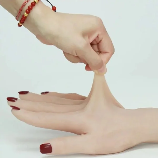 Gants féminins en silicone – avec ongles