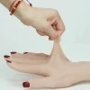 Gants féminins en silicone – avec ongles