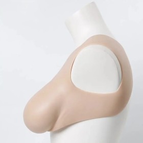 Buste faux seins en silicone sans mamelons