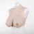 Buste faux seins en silicone, col haut et dos ouvert