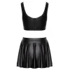 Ensemble Top bustier court et mini-jupe - Cottelli PARTY Cotelli lingerie