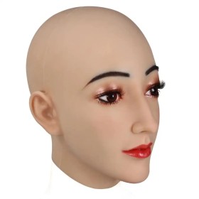Masque Silicone Réaliste Travesti | Ultra-Féminin