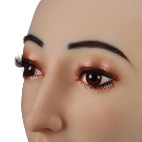 Masque Silicone Réaliste Travesti | Ultra-Féminin