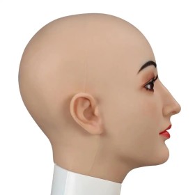 Masque Silicone Réaliste Travesti | Ultra-Féminin
