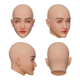 Masque féminin tête pleine – Réalisme stupéfiant