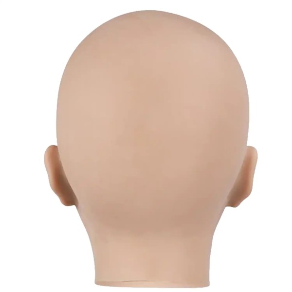 Masque tête pleine silicone avec maquillage réaliste