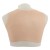 Buste faux seins 100% silicone, col haut, Bonnet C