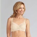 Ensemble lingerie incrustation dentelle, soutien-gorge pour prothèses