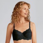 Ensemble lingerie incrustation dentelle, soutien-gorge pour prothèses