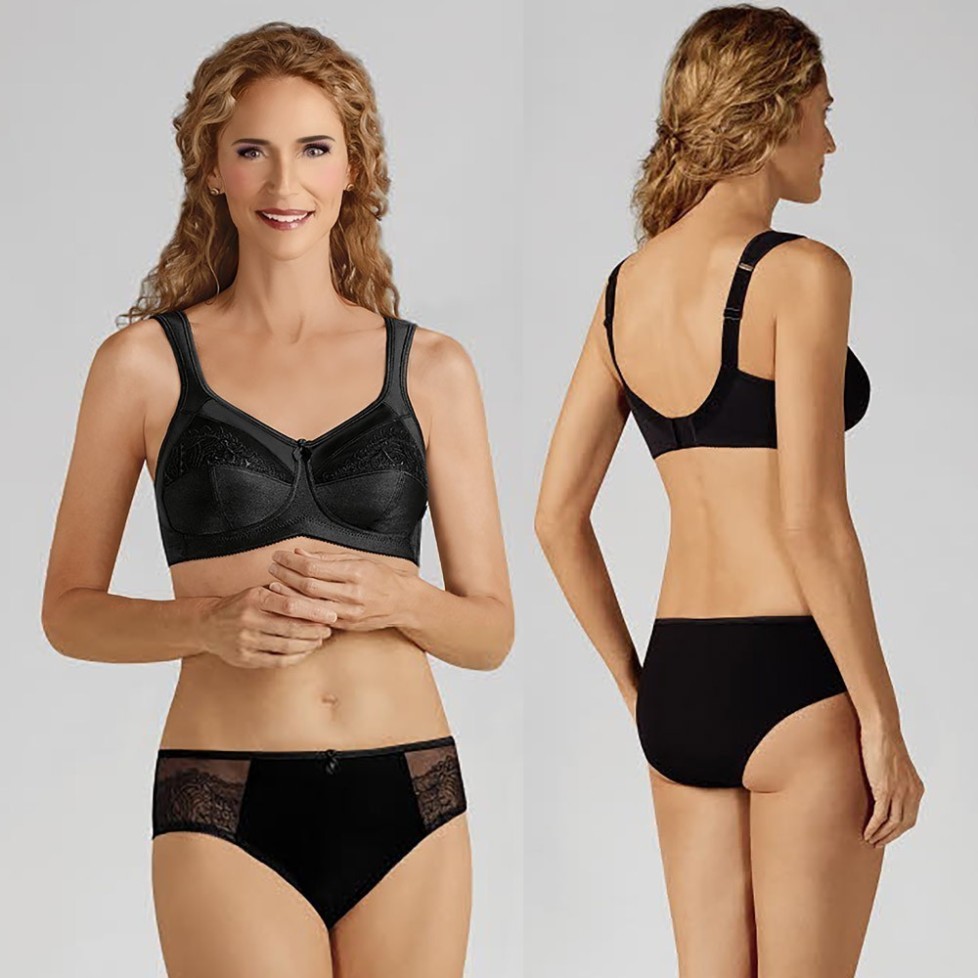 Ensemble lingerie, soutien-gorge sans armatures, slip pour faux seins Ensemble lingerie, soutien-gorge sans armatures, slip pour faux seins