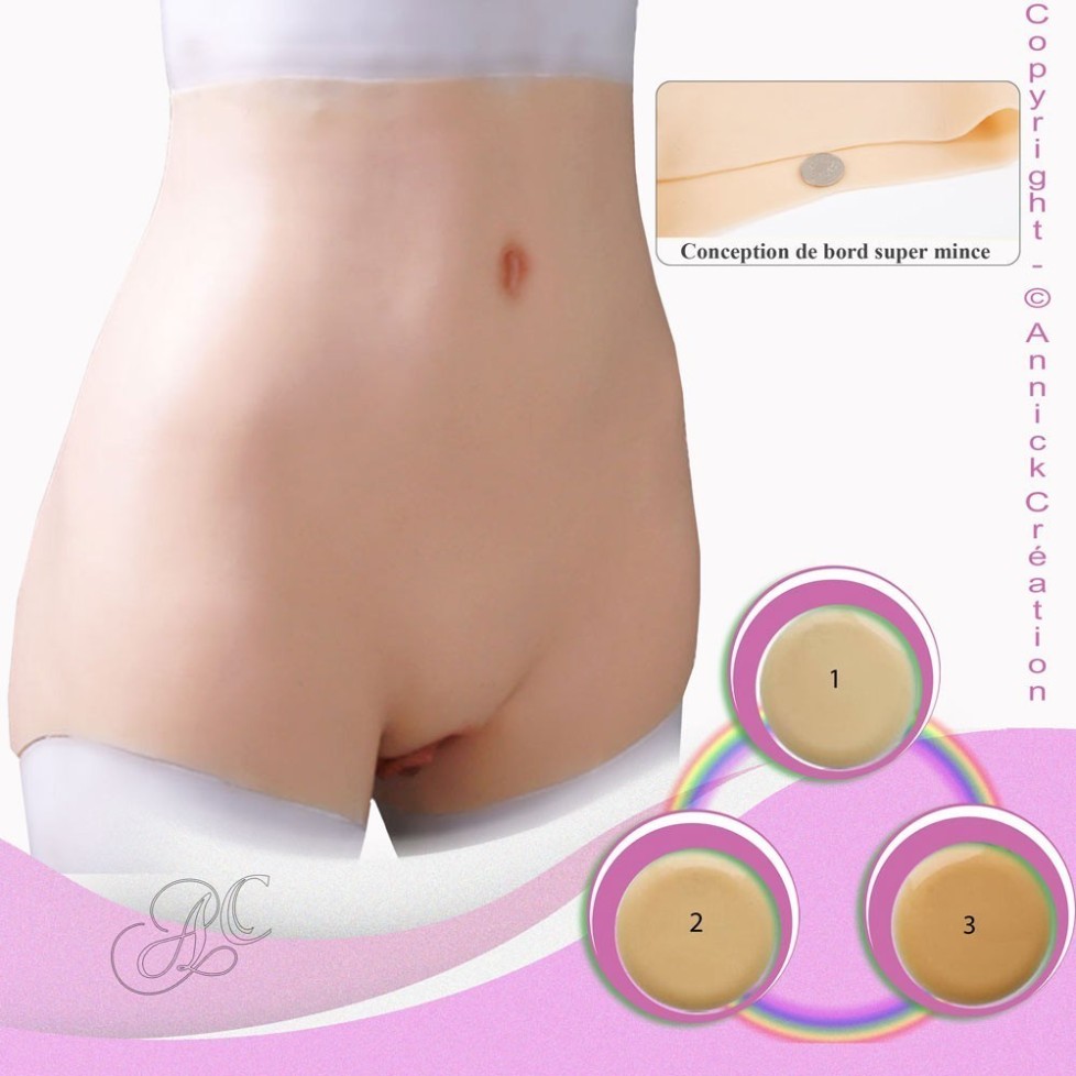 Culotte réaliste silicone transformiste Culotte réaliste silicone transformiste