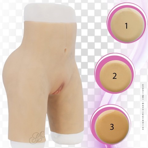 Panty faux vagin en silicone, rehausseur de fesses