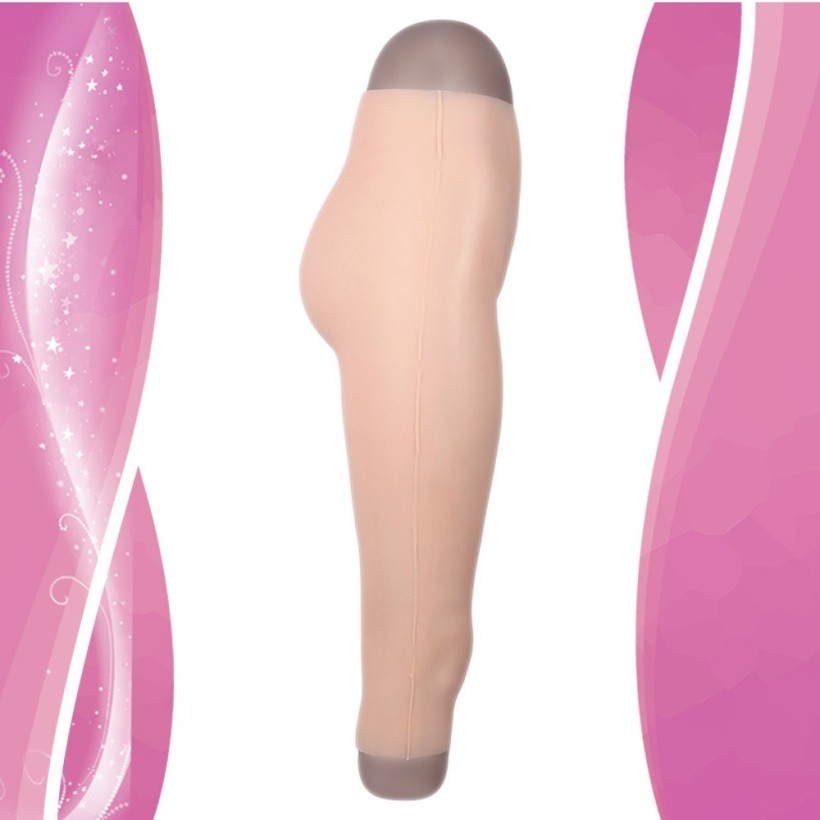 Legging réaliste faux vagin, en silicone