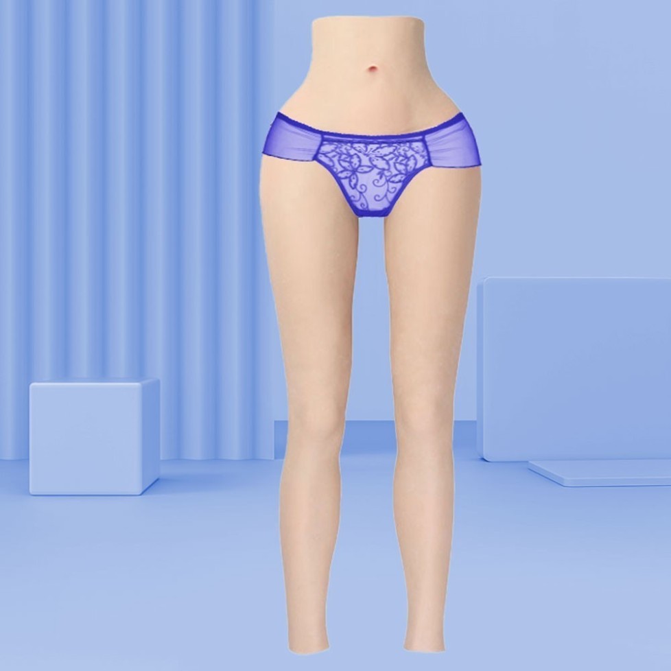 Buste faux seins silicone, encolure ronde Buste faux seins silicone, encolure ronde