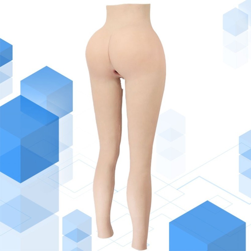 Legging faux vagin réaliste, en silicone