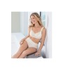 Ensemble soutien-gorge spécial prothéses, culotte dentelle florale