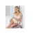 Ensemble soutien-gorge spécial prothéses, culotte dentelle florale