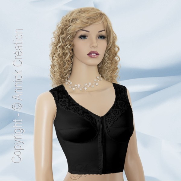 Soutien-gorge bustier fermeture avant