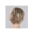 Perruque courte monofilament, avec effet naturel