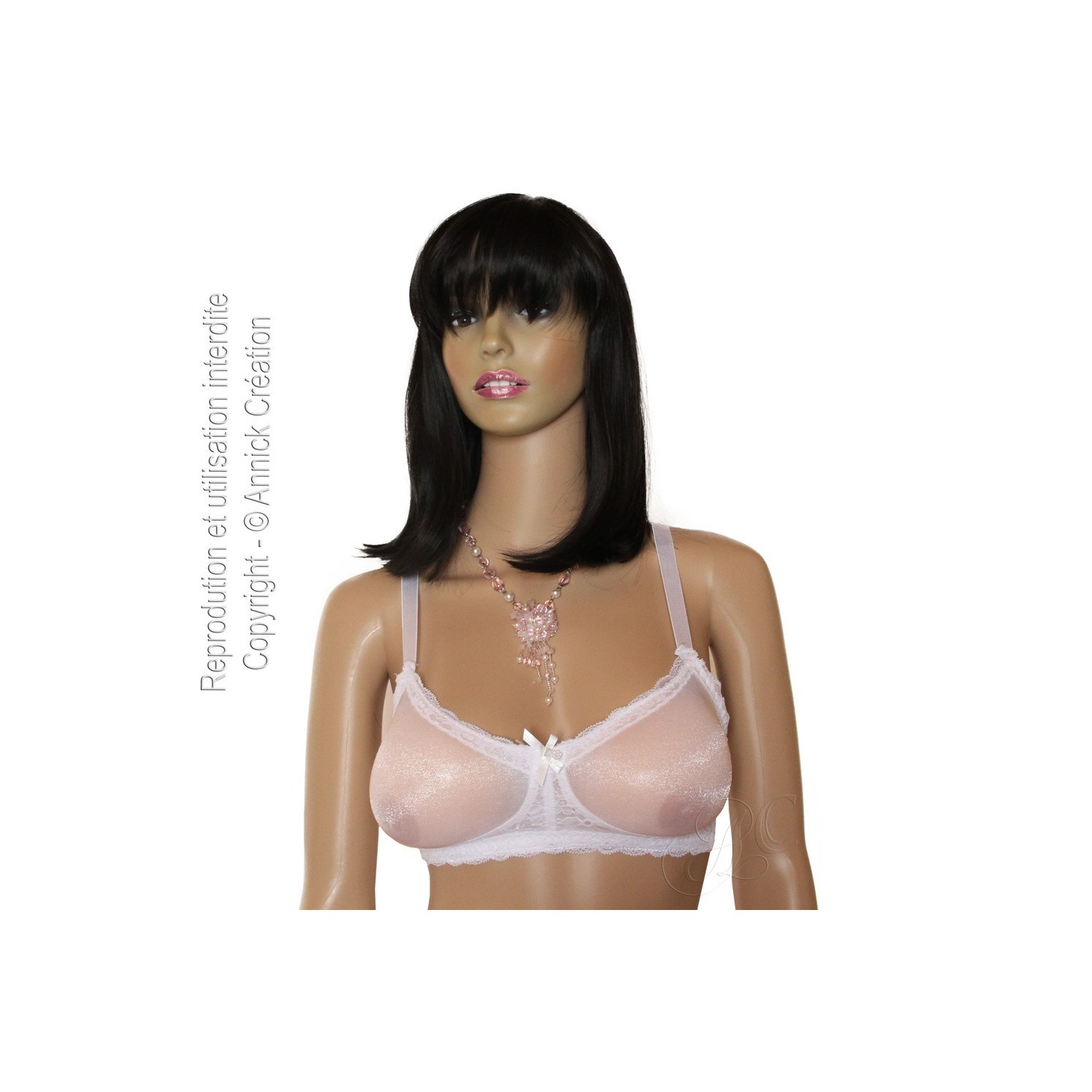 Soutien-gorge pour faux seins silicone