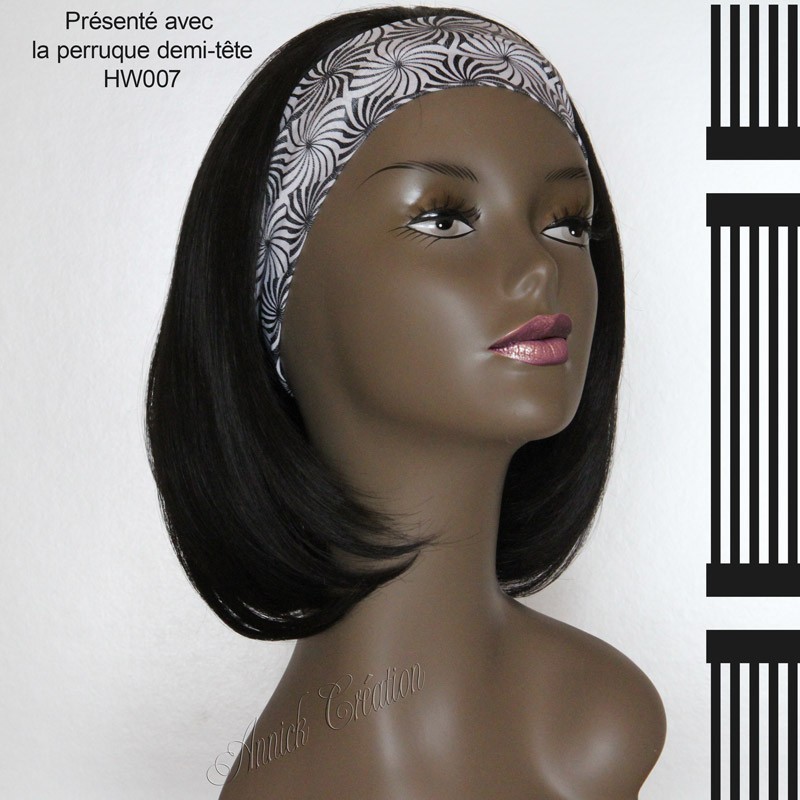 Bandeau pour vos perruques demi-tête