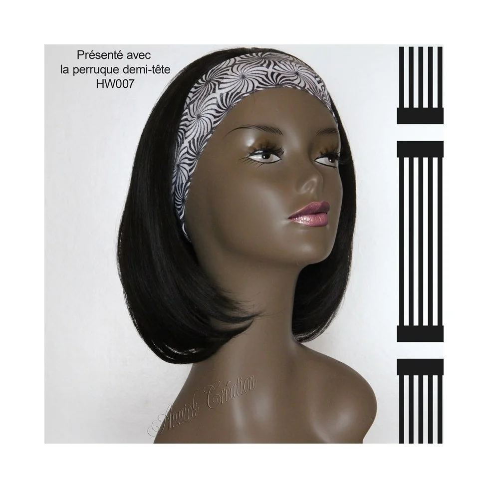 Bandeau pour vos perruques demi-tête