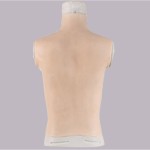 Buste long fausse poitrine, col haut, taille G