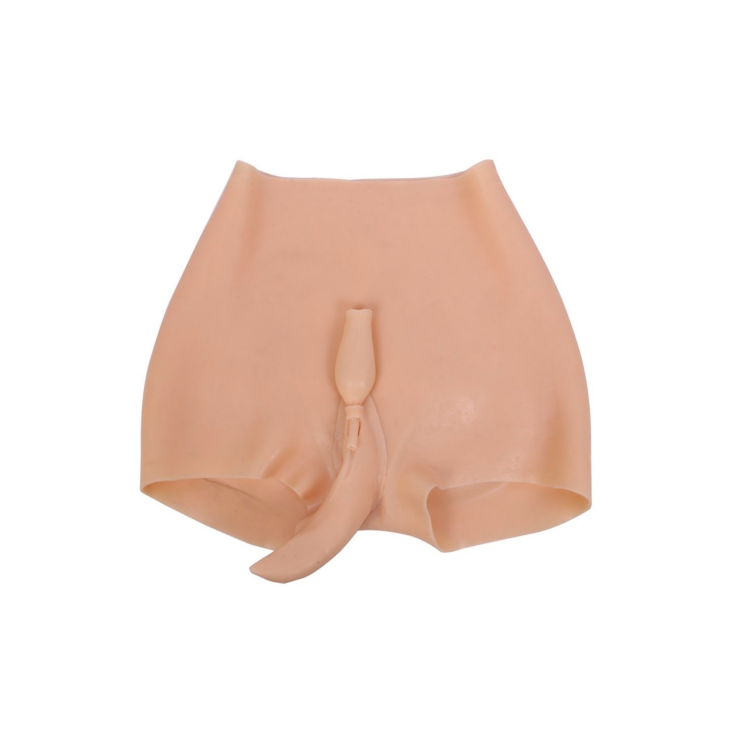 Culotte faux vagin transgenre en silicone